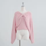 【ふわふわ、大人可愛い♪】リボンニット＆キャミソールセット | NICE CLAUP / OLIVE des OLIVE　OUTLET | 詳細画像10 