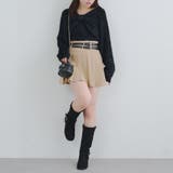 【ふわふわ、大人可愛い♪】リボンニット＆キャミソールセット | NICE CLAUP / OLIVE des OLIVE　OUTLET | 詳細画像16 