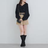 【ふわふわ、大人可愛い♪】リボンニット＆キャミソールセット | NICE CLAUP / OLIVE des OLIVE　OUTLET | 詳細画像18 