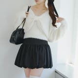 【ふわふわ、大人可愛い♪】リボンニット＆キャミソールセット | NICE CLAUP / OLIVE des OLIVE　OUTLET | 詳細画像20 