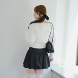 【ふわふわ、大人可愛い♪】リボンニット＆キャミソールセット | NICE CLAUP / OLIVE des OLIVE　OUTLET | 詳細画像23 