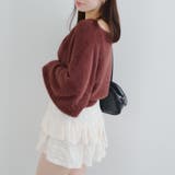 【ふわふわ、大人可愛い♪】リボンニット＆キャミソールセット | NICE CLAUP / OLIVE des OLIVE　OUTLET | 詳細画像33 