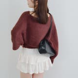 【ふわふわ、大人可愛い♪】リボンニット＆キャミソールセット | NICE CLAUP / OLIVE des OLIVE　OUTLET | 詳細画像34 