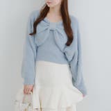 【ふわふわ、大人可愛い♪】リボンニット＆キャミソールセット | NICE CLAUP / OLIVE des OLIVE　OUTLET | 詳細画像38 