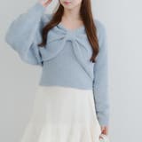 【ふわふわ、大人可愛い♪】リボンニット＆キャミソールセット | NICE CLAUP / OLIVE des OLIVE　OUTLET | 詳細画像43 