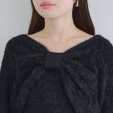 【ふわふわ、大人可愛い♪】リボンニット＆キャミソールセット | NICE CLAUP / OLIVE des OLIVE　OUTLET | 詳細画像49 