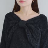 【ふわふわ、大人可愛い♪】リボンニット＆キャミソールセット | NICE CLAUP / OLIVE des OLIVE　OUTLET | 詳細画像53 