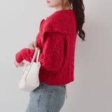 ビッグ衿ZIPUPニット | NICE CLAUP / OLIVE des OLIVE OUTLET | 詳細画像5