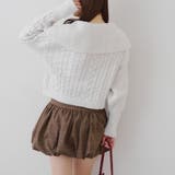 ビッグ衿ZIPUPニット | NICE CLAUP / OLIVE des OLIVE　OUTLET | 詳細画像13 