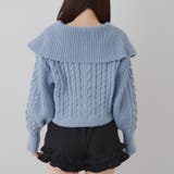 ビッグ衿ZIPUPニット | NICE CLAUP / OLIVE des OLIVE　OUTLET | 詳細画像34 