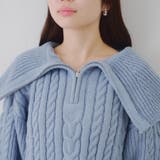 ビッグ衿ZIPUPニット | NICE CLAUP / OLIVE des OLIVE OUTLET | 詳細画像35