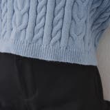 ビッグ衿ZIPUPニット | NICE CLAUP / OLIVE des OLIVE　OUTLET | 詳細画像37 