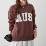 ロゴ刺繍ニット | NICE CLAUP / OLIVE des OLIVE OUTLET | 詳細画像3