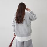 ロゴ刺繍ニット | NICE CLAUP / OLIVE des OLIVE OUTLET | 詳細画像40