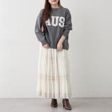 ロゴ刺繍ニット | NICE CLAUP / OLIVE des OLIVE OUTLET | 詳細画像52