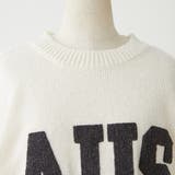 ロゴ刺繍ニット | NICE CLAUP / OLIVE des OLIVE OUTLET | 詳細画像58