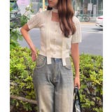 チョーカー付ベビーケーブルプルオーバー | NICE CLAUP / OLIVE des OLIVE　OUTLET | 詳細画像20 