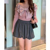 オフショルリボンニット | NICE CLAUP / OLIVE des OLIVE　OUTLET | 詳細画像20 