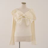 オフショルリボンニット | NICE CLAUP / OLIVE des OLIVE　OUTLET | 詳細画像30 