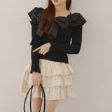 オフショルリボンニット | NICE CLAUP / OLIVE des OLIVE　OUTLET | 詳細画像36 