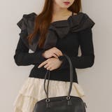 オフショルリボンニット | NICE CLAUP / OLIVE des OLIVE　OUTLET | 詳細画像37 