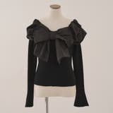 オフショルリボンニット | NICE CLAUP / OLIVE des OLIVE　OUTLET | 詳細画像41 