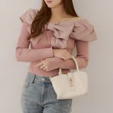 オフショルリボンニット | NICE CLAUP / OLIVE des OLIVE　OUTLET | 詳細画像47 