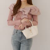 オフショルリボンニット | NICE CLAUP / OLIVE des OLIVE　OUTLET | 詳細画像50 