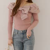 オフショルリボンニット | NICE CLAUP / OLIVE des OLIVE　OUTLET | 詳細画像51 