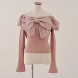 オフショルリボンニット | NICE CLAUP / OLIVE des OLIVE　OUTLET | 詳細画像52 