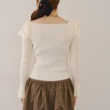 オフショルリボンニット | NICE CLAUP / OLIVE des OLIVE　OUTLET | 詳細画像72 