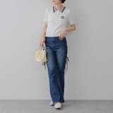 2枚衿ケーブルニットプルオーバー | NICE CLAUP / OLIVE des OLIVE OUTLET | 詳細画像5