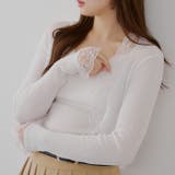 麻タッチボレロカーディガン | RMAF　NICE CLAUP / OLIVE des OLIVE | 詳細画像12 