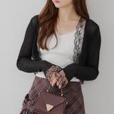 麻タッチボレロカーディガン | RMAF　NICE CLAUP / OLIVE des OLIVE | 詳細画像17 