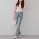 麻タッチボレロカーディガン | RMAF　NICE CLAUP / OLIVE des OLIVE | 詳細画像6 