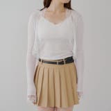 麻タッチボレロカーディガン | RMAF　NICE CLAUP / OLIVE des OLIVE | 詳細画像24 