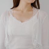 麻タッチボレロカーディガン | RMAF　NICE CLAUP / OLIVE des OLIVE | 詳細画像27 