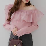 衿フリルニットトップス | RMAF　NICE CLAUP / OLIVE des OLIVE | 詳細画像2 