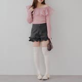 衿フリルニットトップス | RMAF　NICE CLAUP / OLIVE des OLIVE | 詳細画像8 