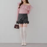 衿フリルニットトップス | RMAF　NICE CLAUP / OLIVE des OLIVE | 詳細画像9 