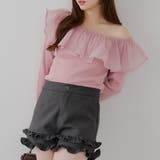 衿フリルニットトップス | RMAF　NICE CLAUP / OLIVE des OLIVE | 詳細画像4 