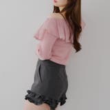 衿フリルニットトップス | RMAF　NICE CLAUP / OLIVE des OLIVE | 詳細画像5 