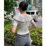 キラキラBIG衿ZIPカーデ | NICE CLAUP / OLIVE des OLIVE OUTLET | 詳細画像13