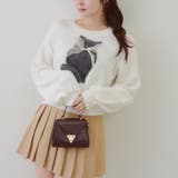 ネコ&イヌアソートニット | NICE CLAUP / OLIVE des OLIVE　OUTLET | 詳細画像2 