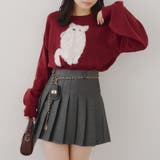 ネコ&イヌアソートニット | NICE CLAUP / OLIVE des OLIVE　OUTLET | 詳細画像44 