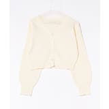 アイボリー | ベビーケーブルリボンカーディガン | NICE CLAUP / OLIVE des OLIVE　OUTLET