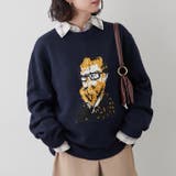 【NUNIFE】おじジャガードニット | RMAF NICE CLAUP / OLIVE des OLIVE | 詳細画像12