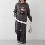 【NUNIFE】おじジャガードニット | RMAF NICE CLAUP / OLIVE des OLIVE | 詳細画像24