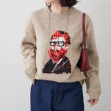 【NUNIFE】おじジャガードニット | RMAF NICE CLAUP / OLIVE des OLIVE | 詳細画像3