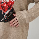 【NUNIFE】おじジャガードニット | RMAF NICE CLAUP / OLIVE des OLIVE | 詳細画像37